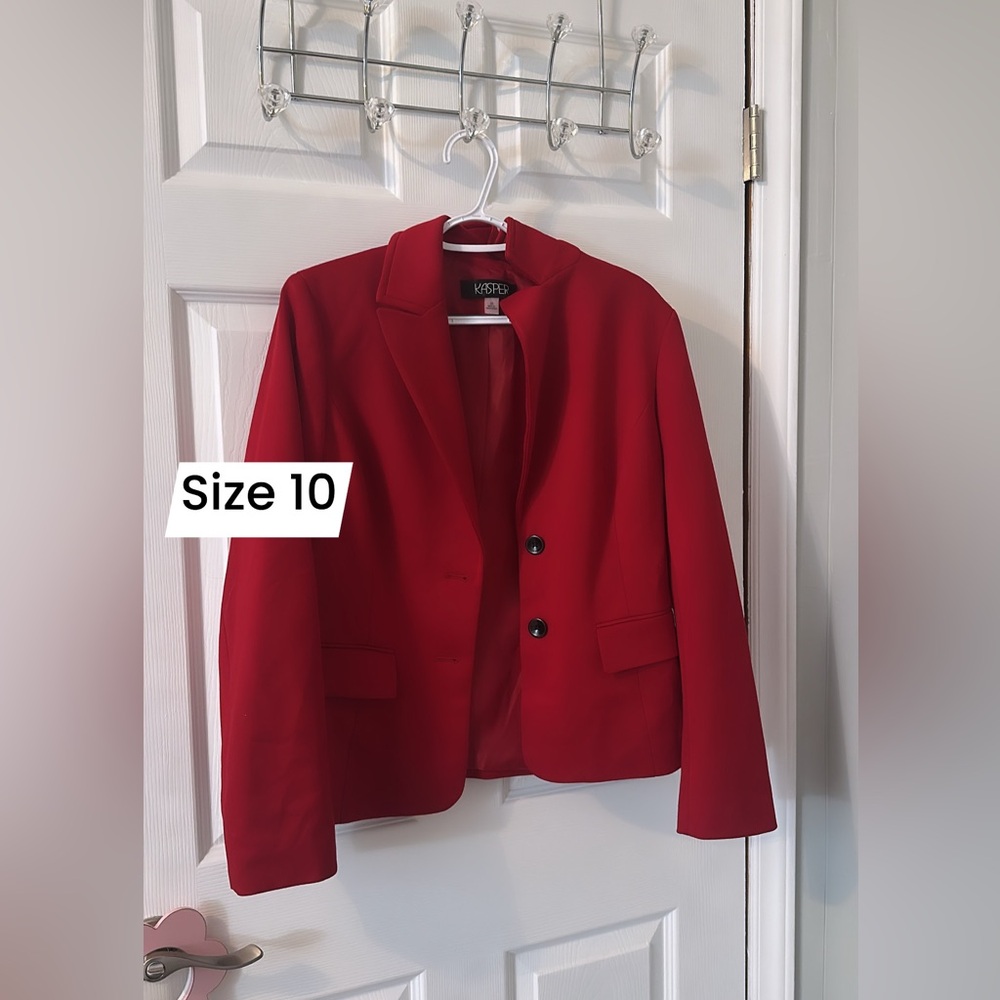 Women’s size 10 red blazer